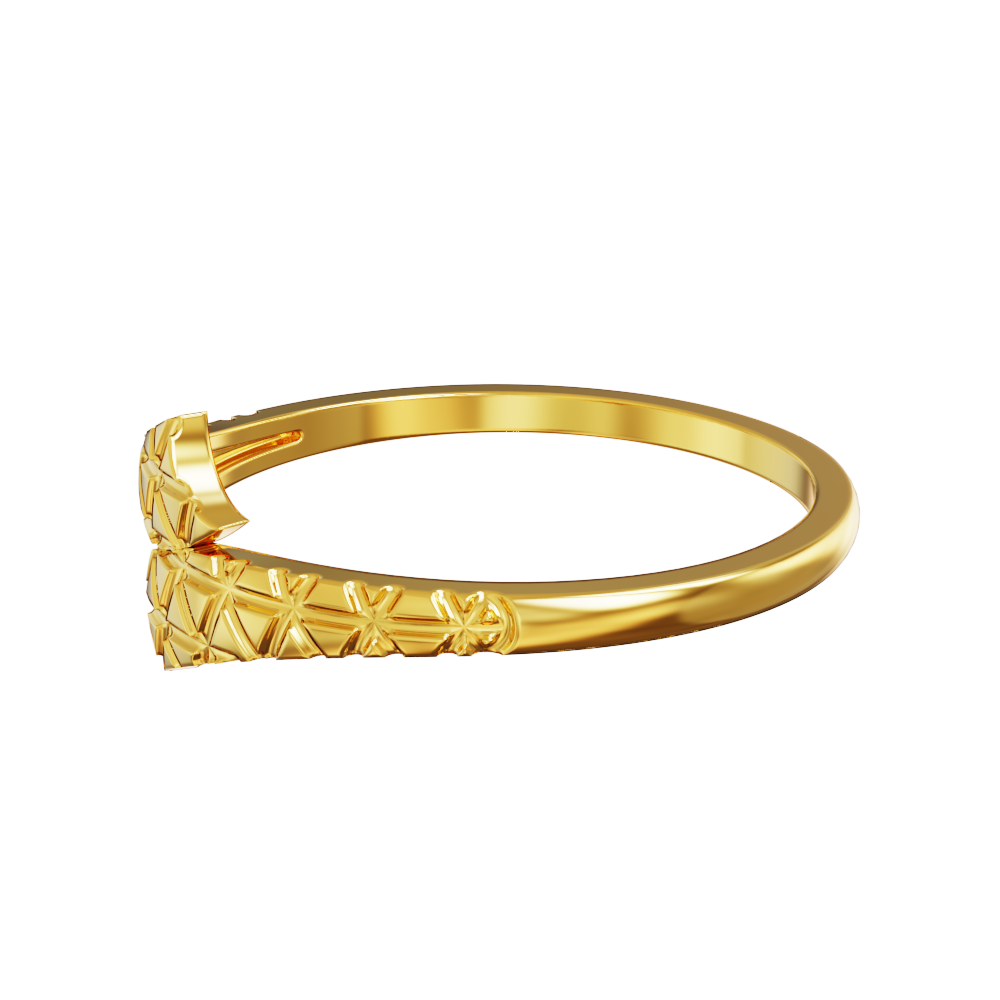 Curve-Line-Design-Gold-Ring