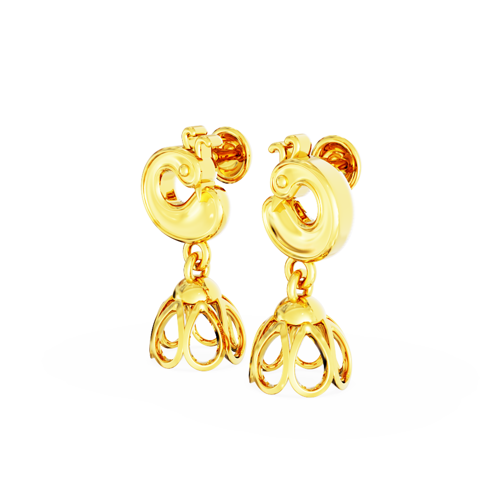 Gold-Earrings-Jewellery-showroom-in-Chennai