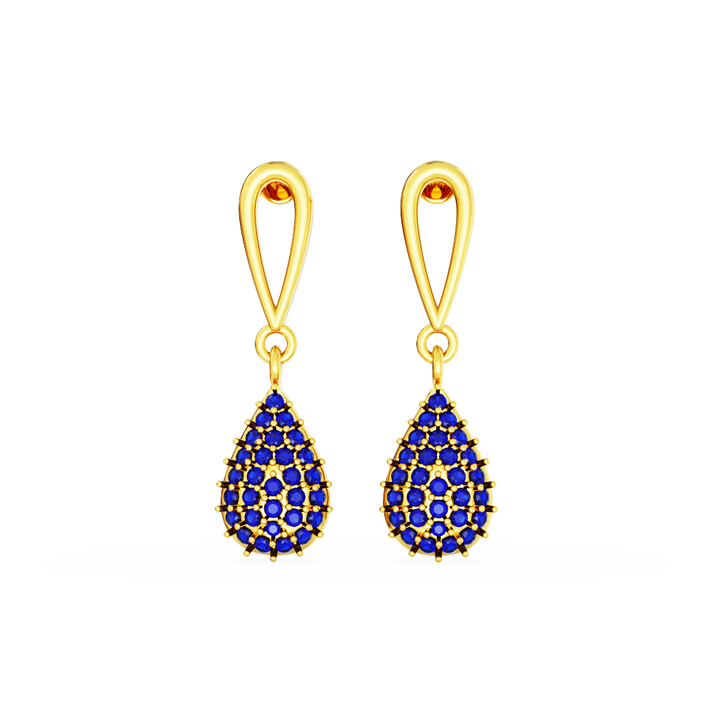 Gold-Earrings-Stone-Stud-Drops-Collections