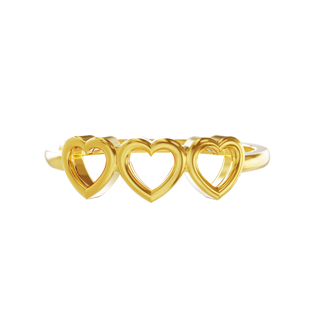 Heart-Shaped-Gold-Ring