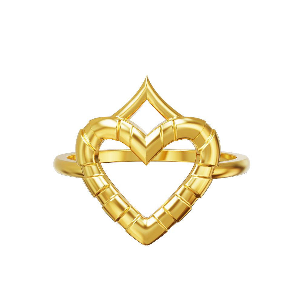 Heart-and-Crown-Design-Ring
