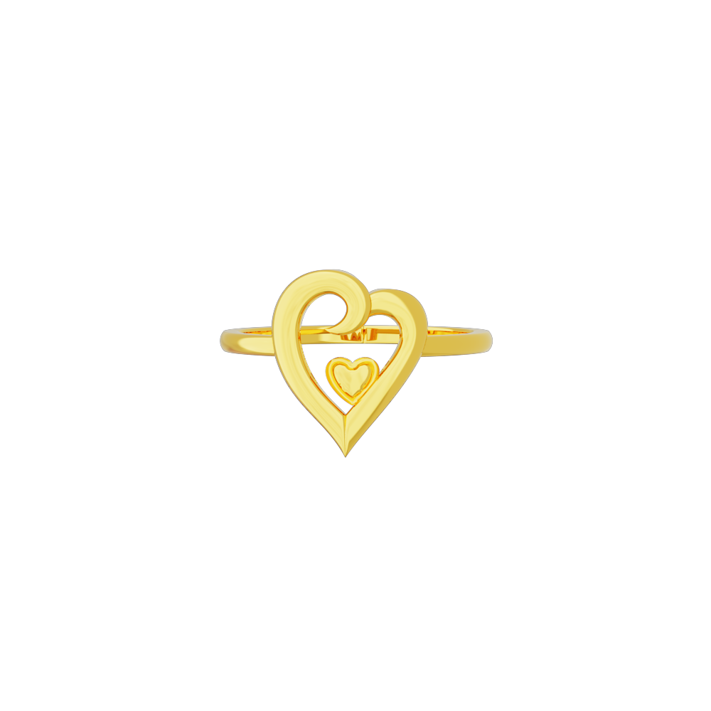 Heart-shaped-Gold-Ring-design-for-female-Plain-heart-Design-Ring-01-03