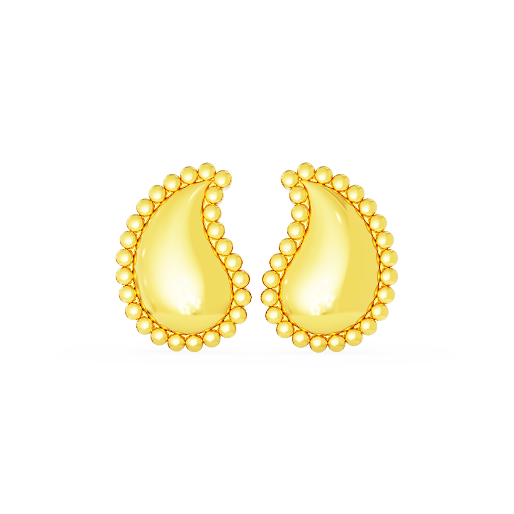 Mango-Shaped-Gold-Earring-Collections-2023