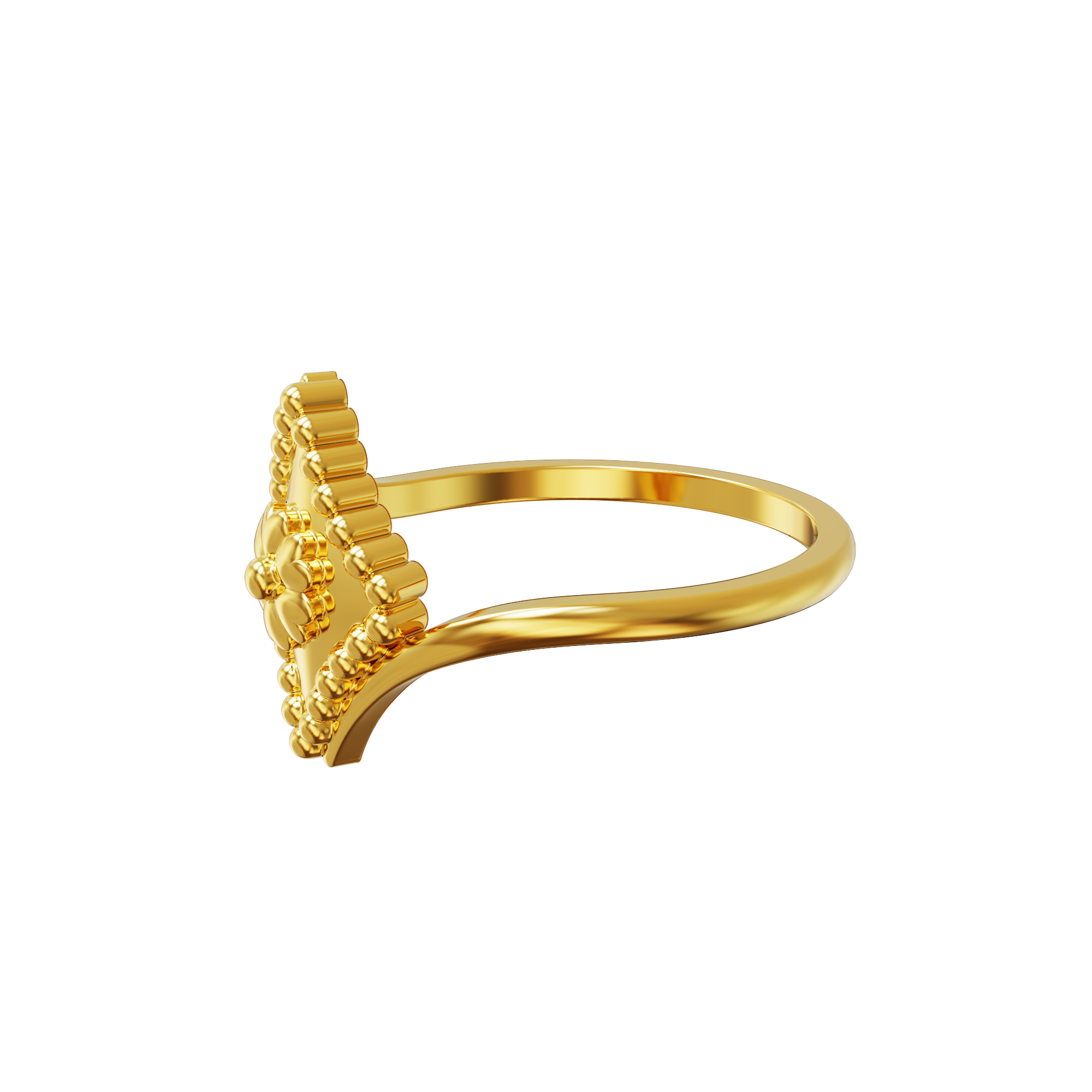 Square-Shaped-Gold-Ring