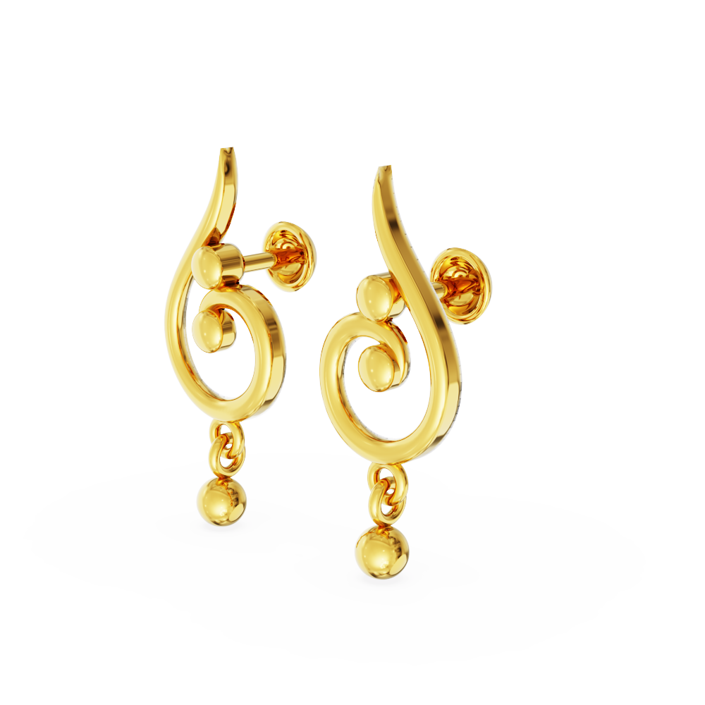 Stylish Gold Earrings in poonamallee