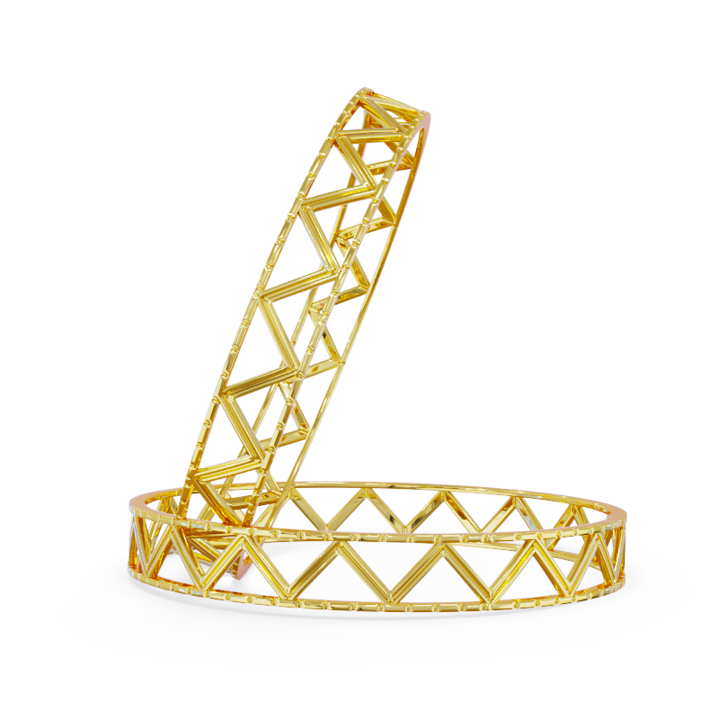 Triangle-Pattern-Modern-Design-Bangle-Collection