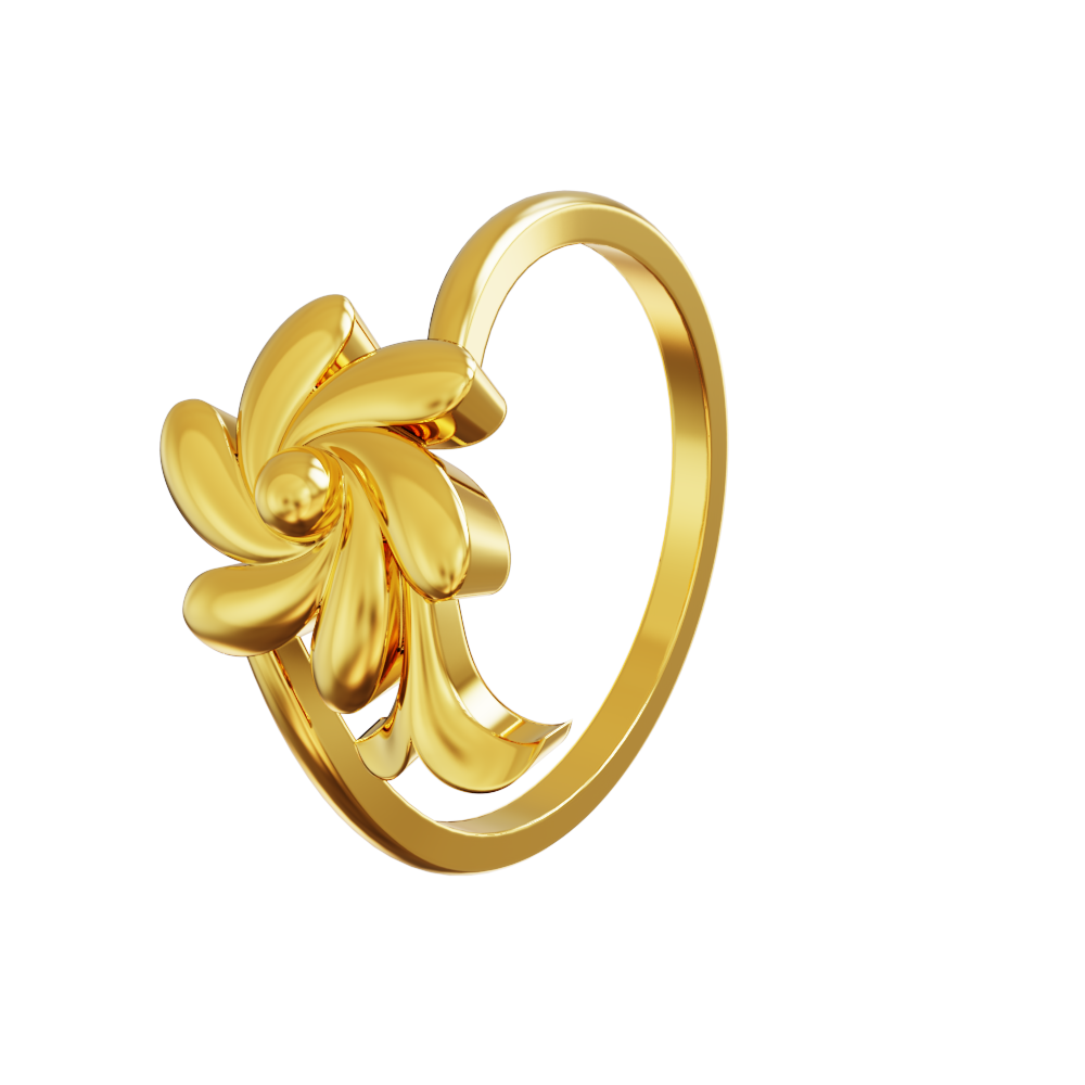 flower-design-gold-ring