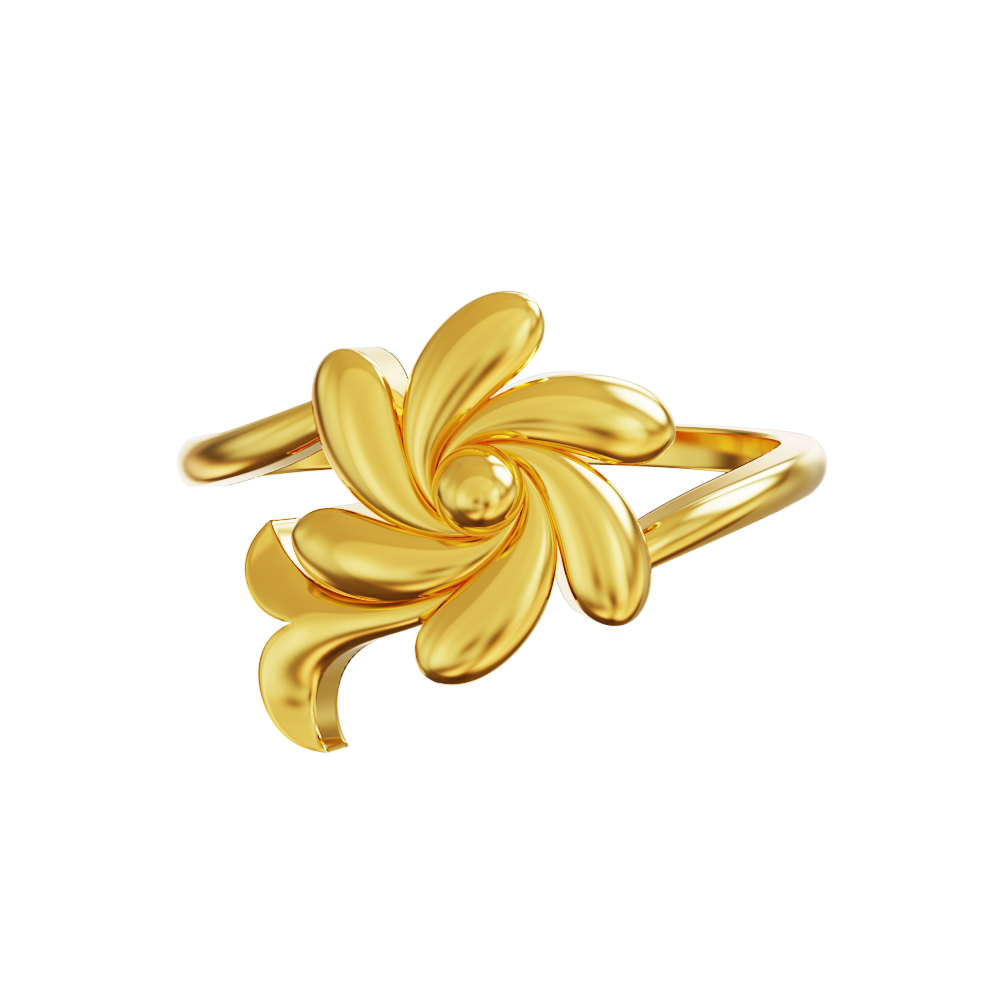flower-shaped-gold-ring-design
