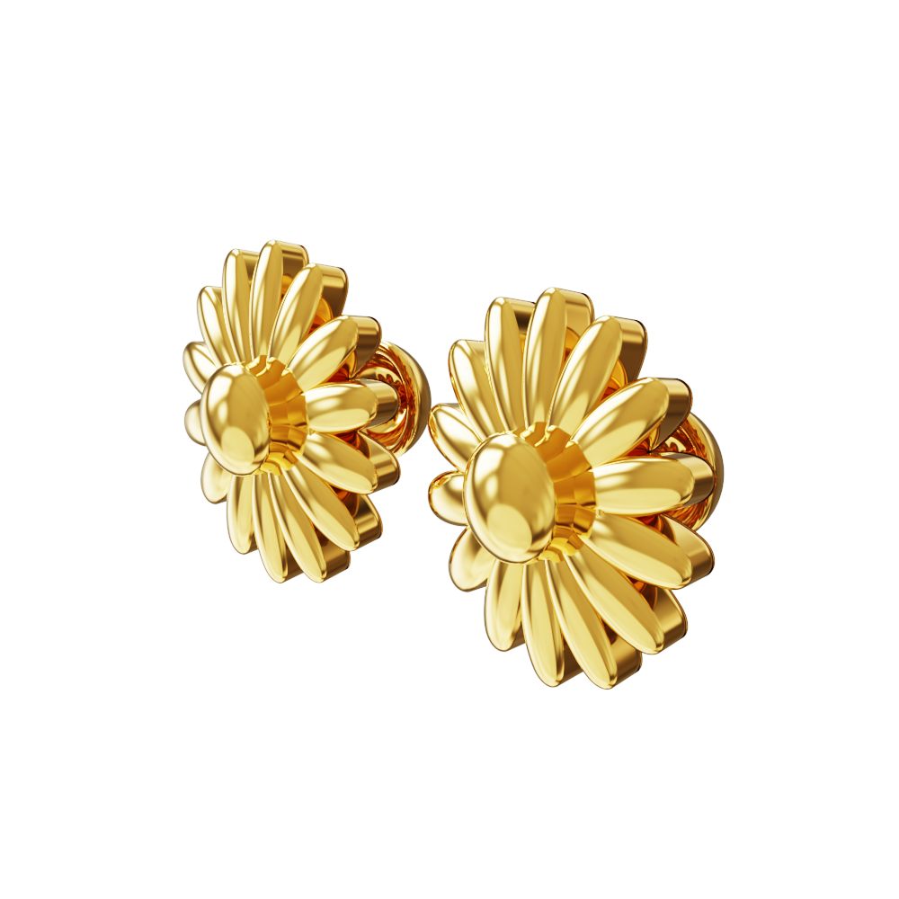 Best-Floral-Gold-Earring-Collections