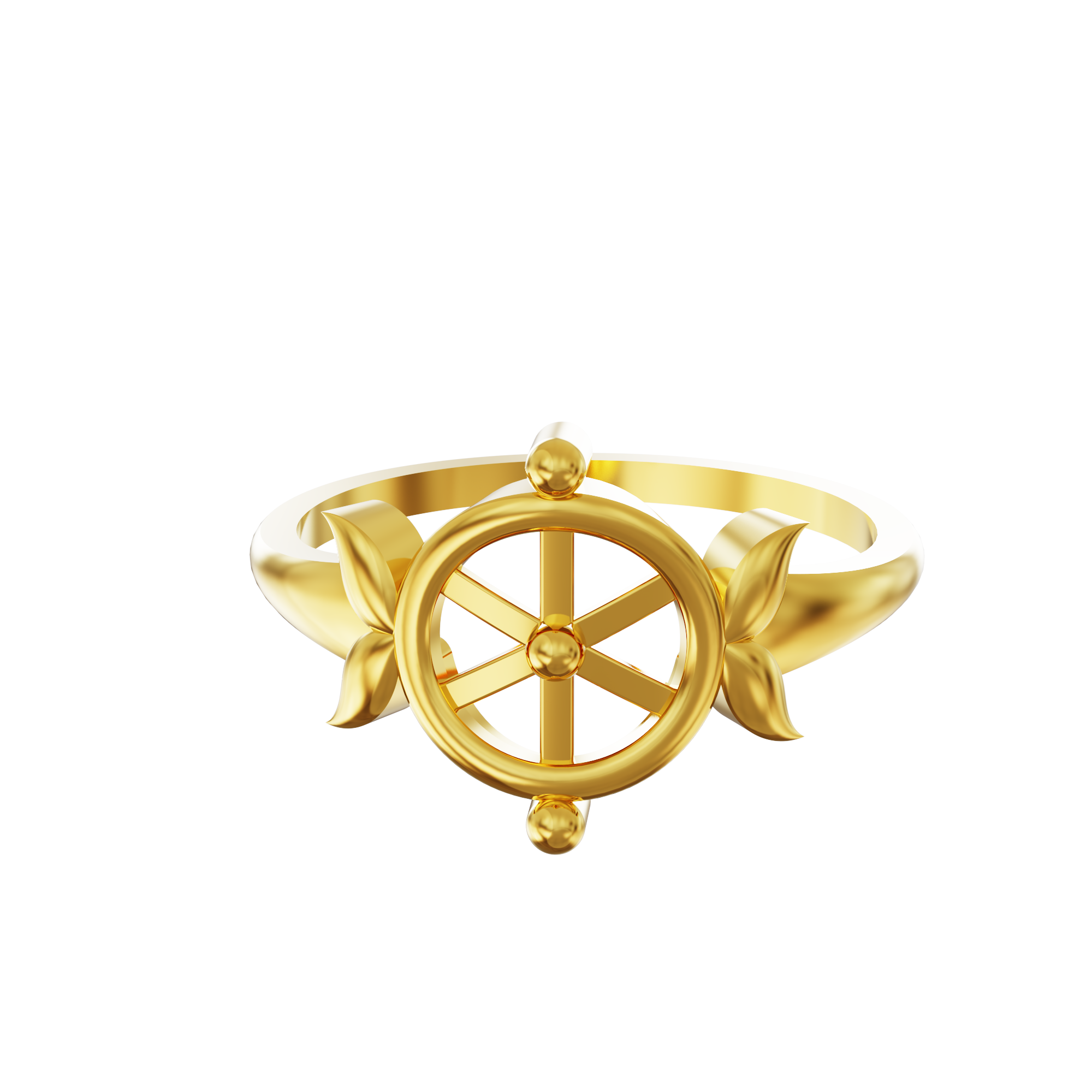 Circular-Design-Gold-Ring Collections