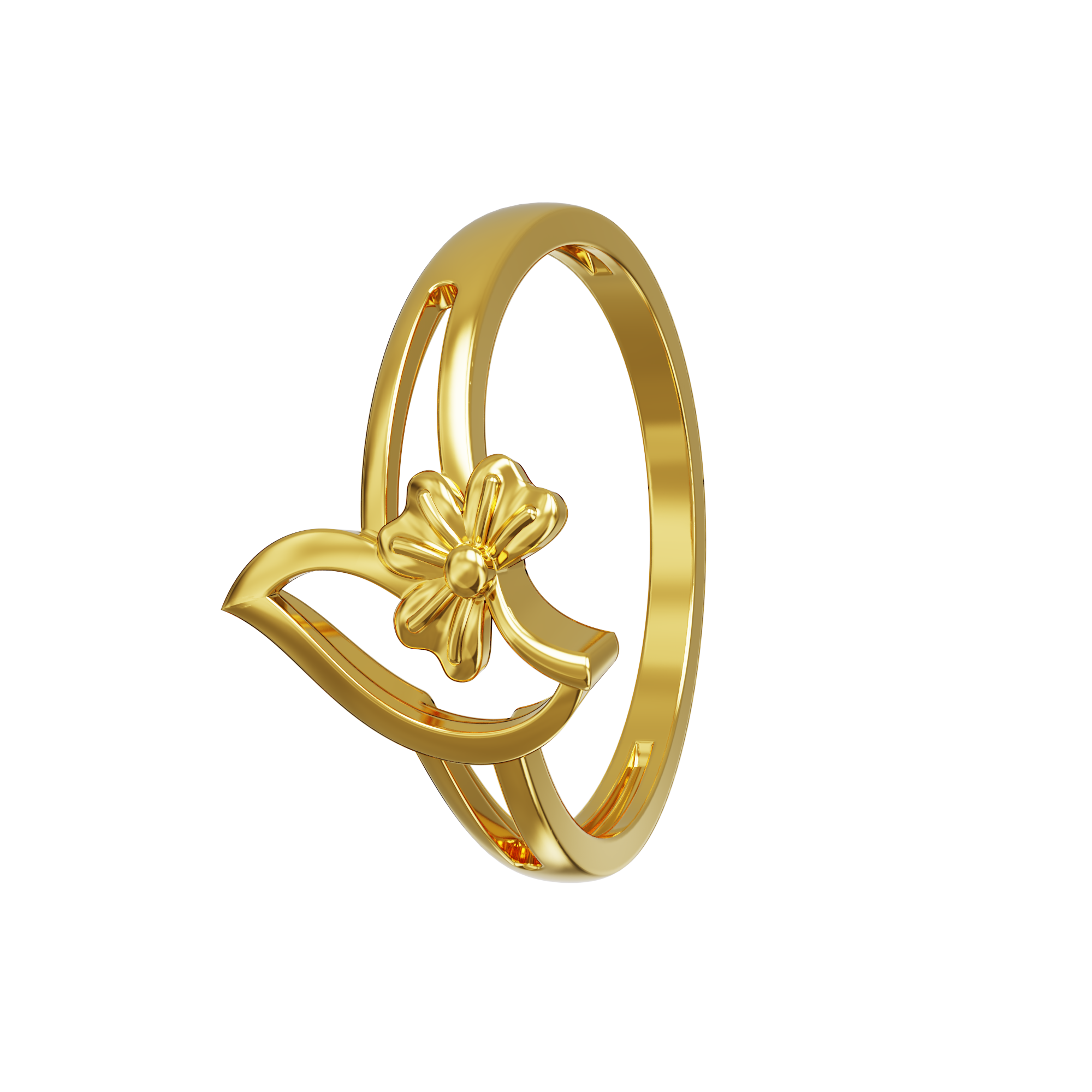 Fancy-Floral-Design-Gold-Ring