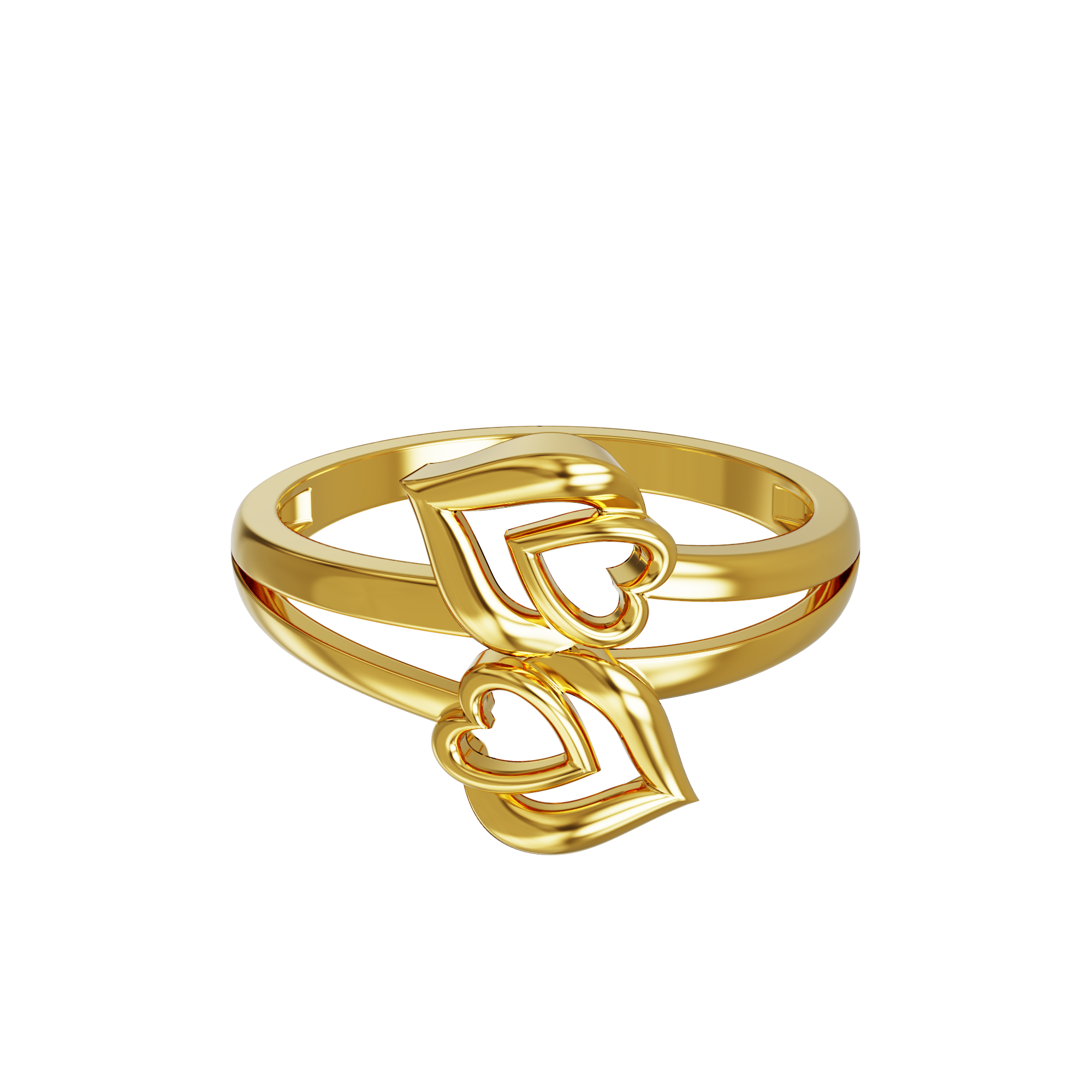 Gold-Ring-Heart-Design