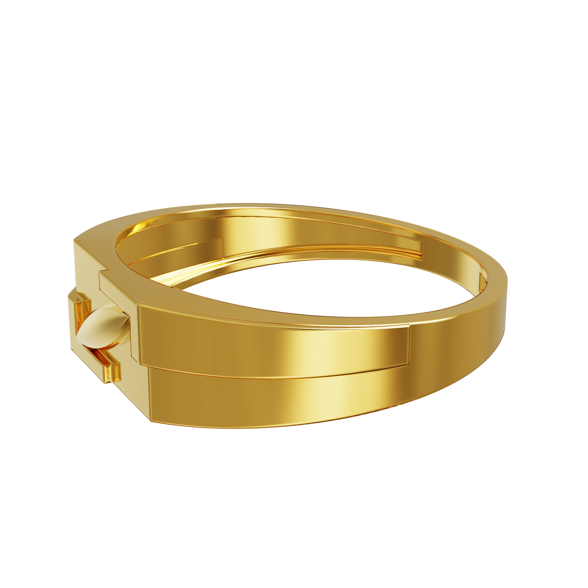 Mens-Classic-Gold-Ring