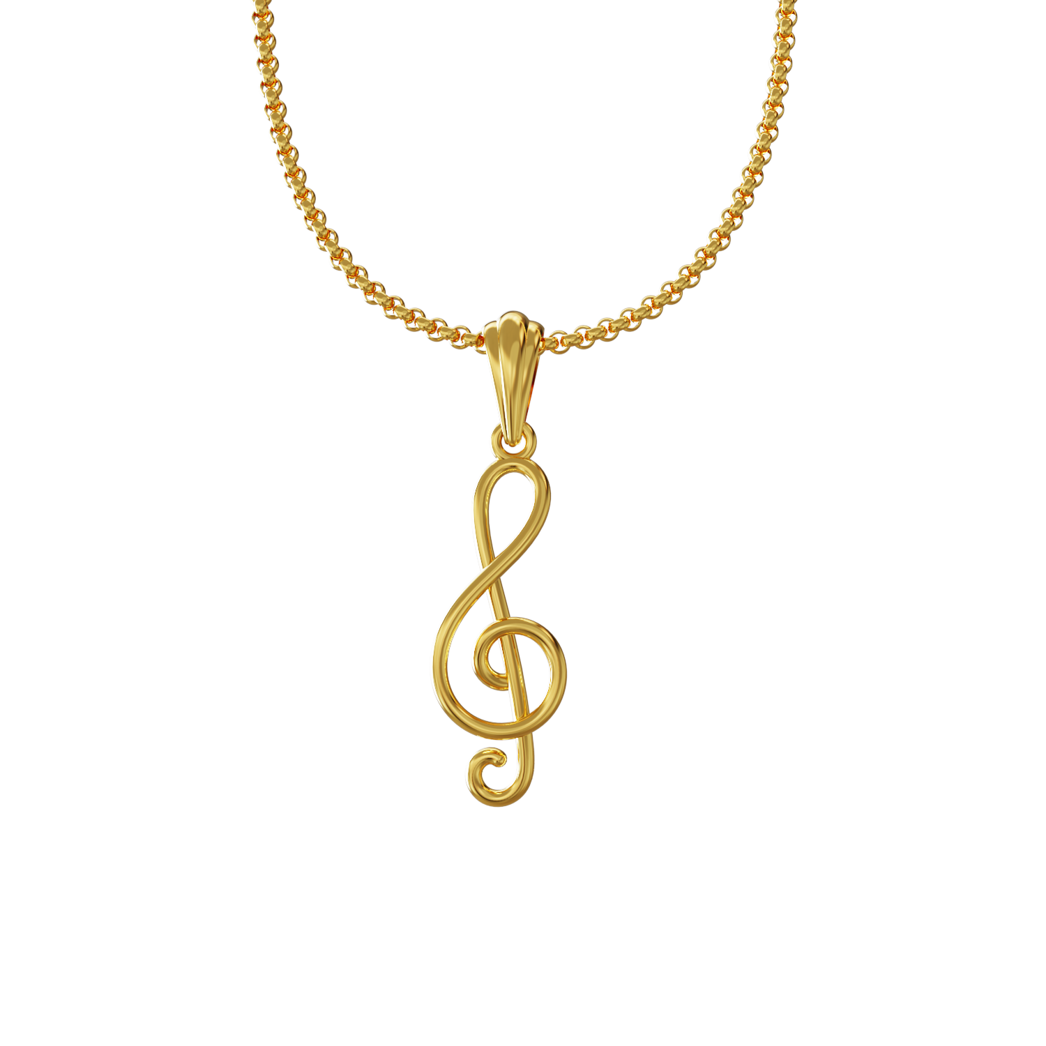 Music-Symbol-Gold-Pendant-Design