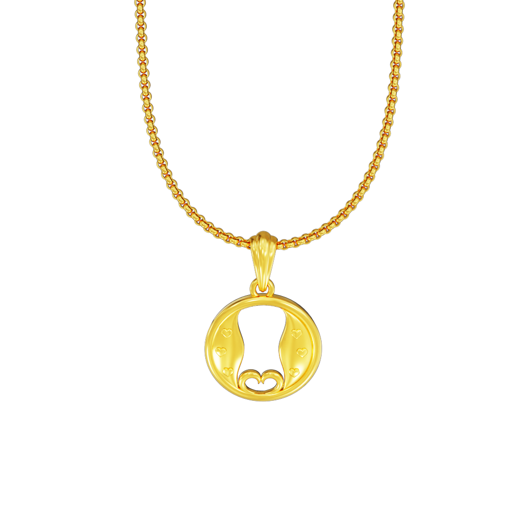 Wave-Shape-Gold-Pendant-Collections