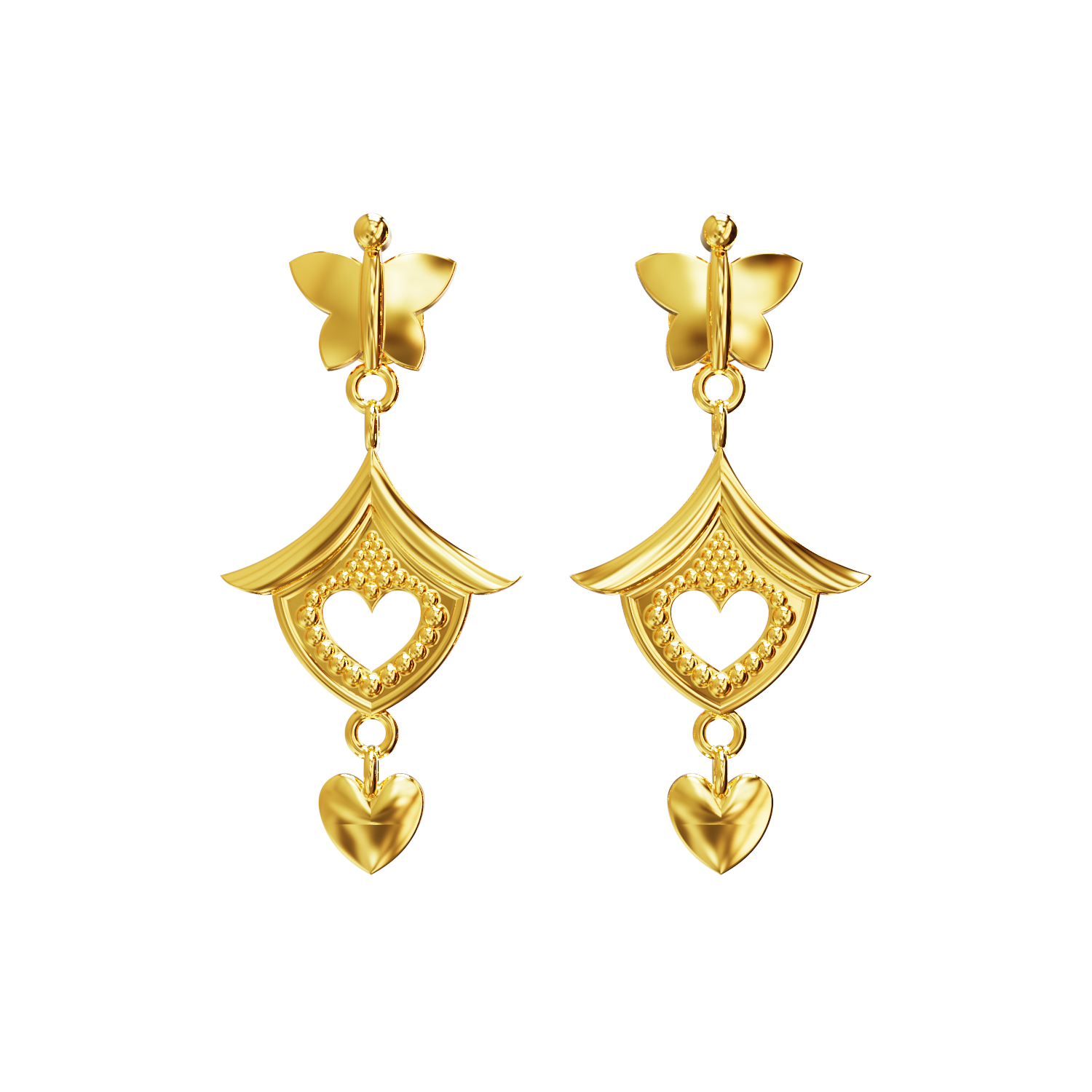 Butterfly-Design-Gold-Earring-Collections