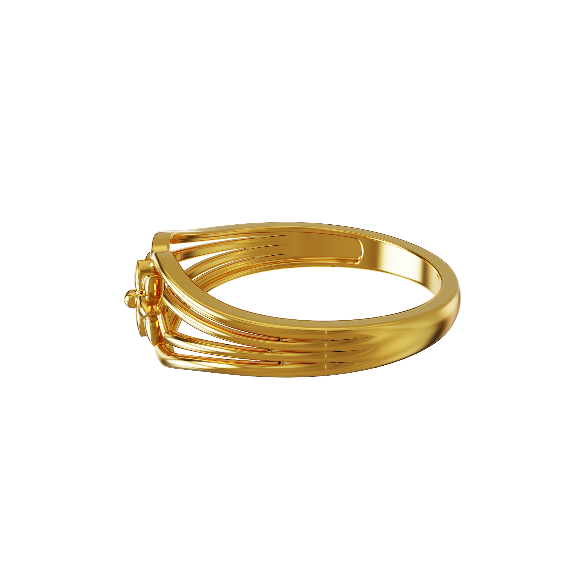 Buy Floriated Gold Women Ring - Joyalukkas