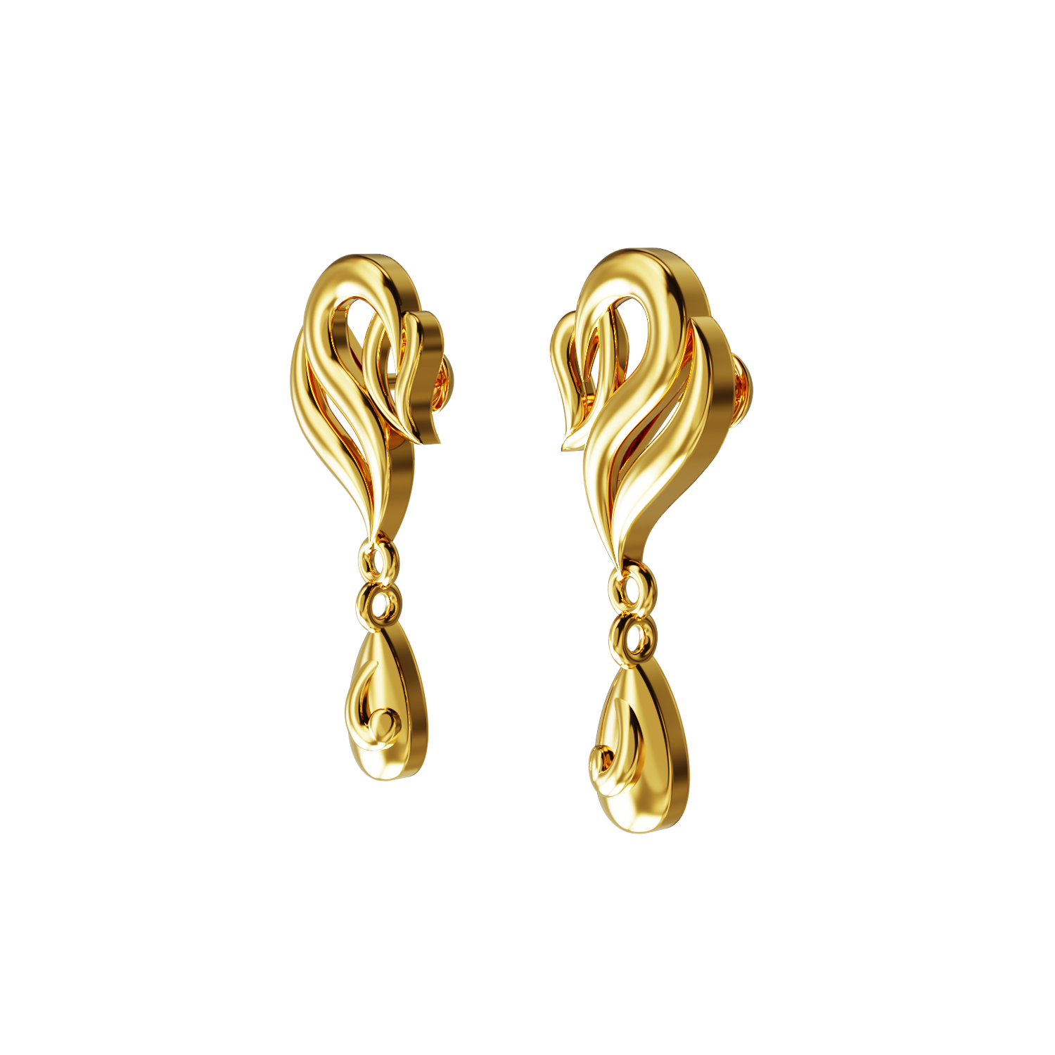 Buy OOMPHelicious Jewellery 18K Gold Tone Cubic Zirconia Office-Wear Fashion  Drop Earrings For Women & Girls at Amazon.in