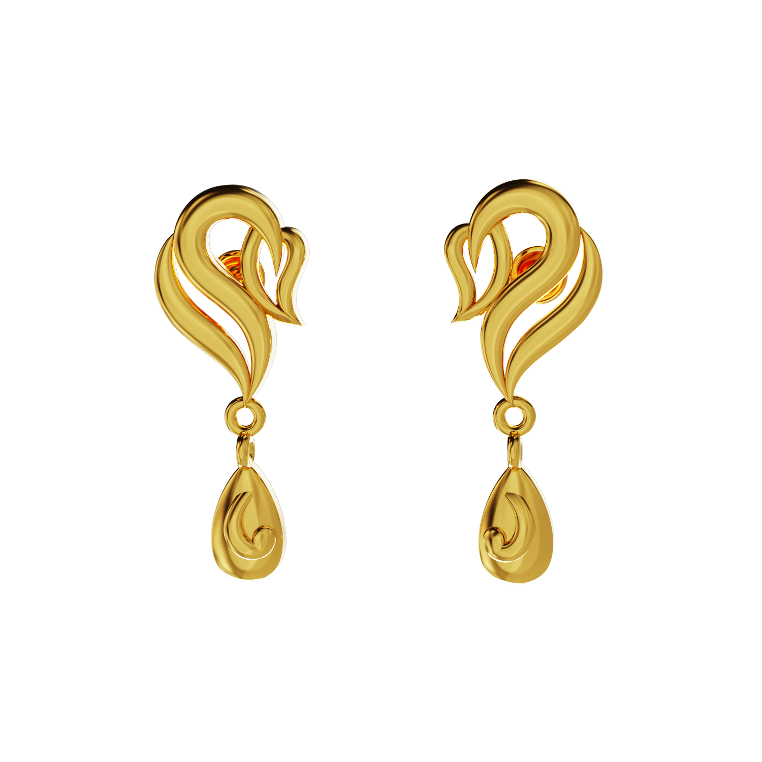 stylish-daily-wear-gold-earrings