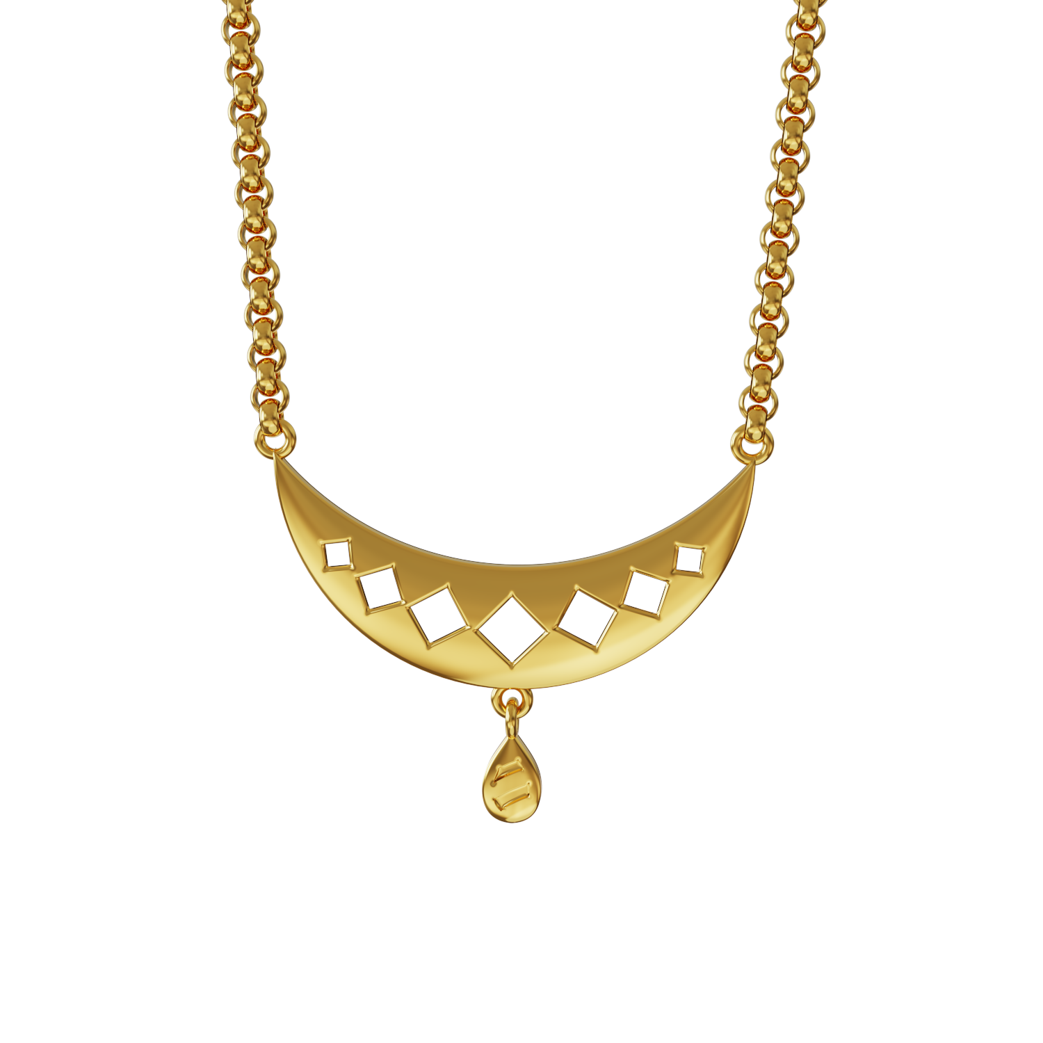 Square-Shape-Gold-Pendant-Collections