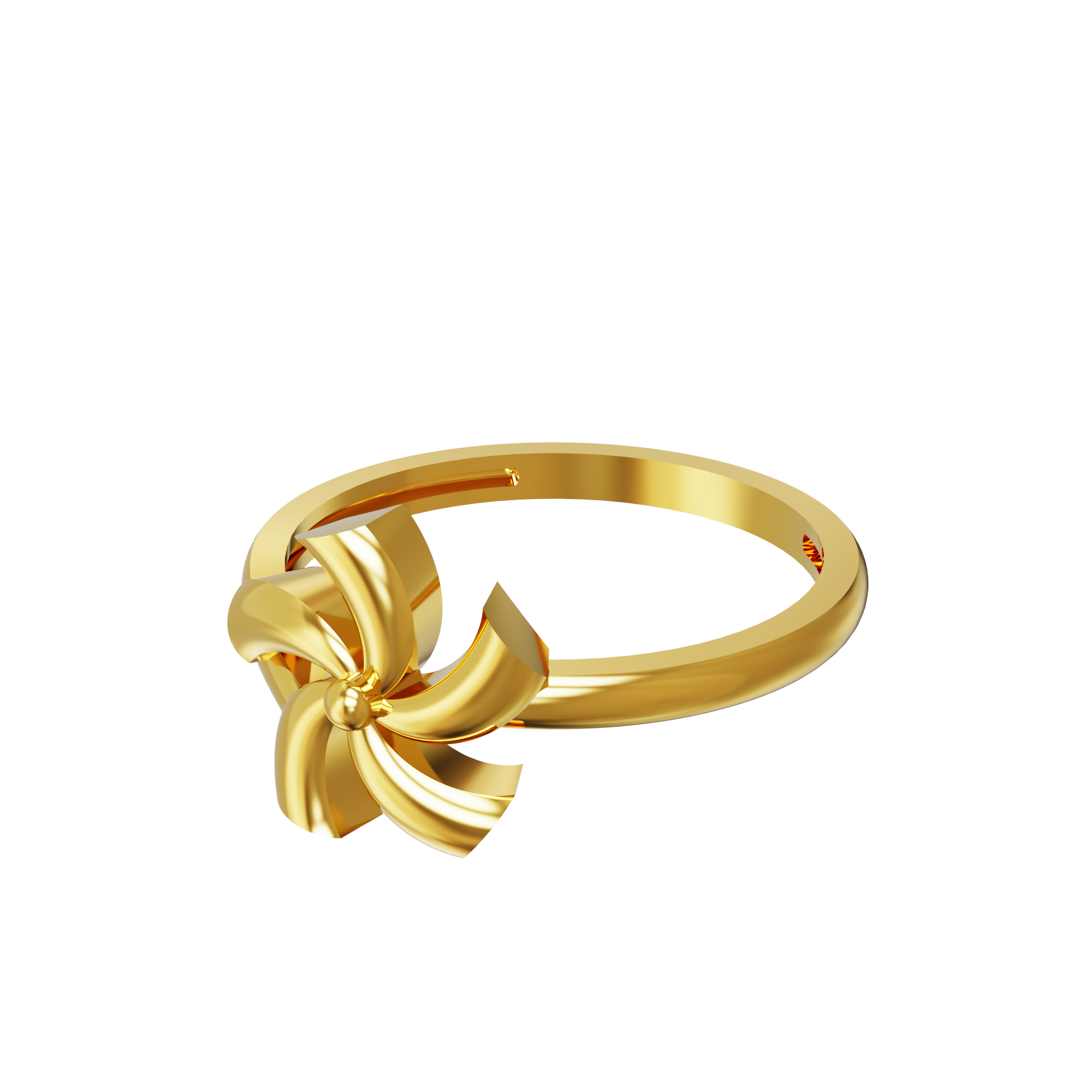 Simple-design-gold-ring
