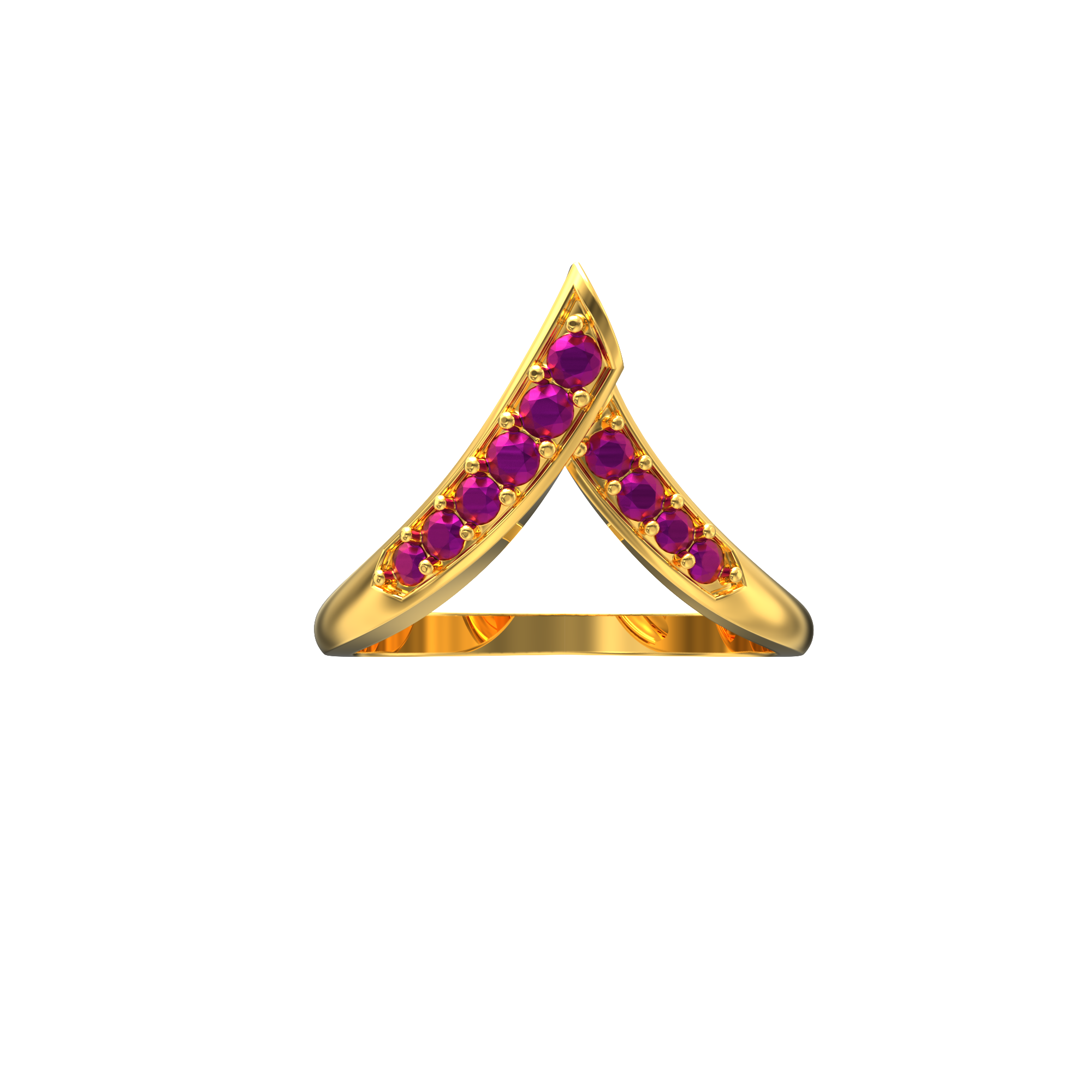 Chic-Design-Stone-Gold-Ring