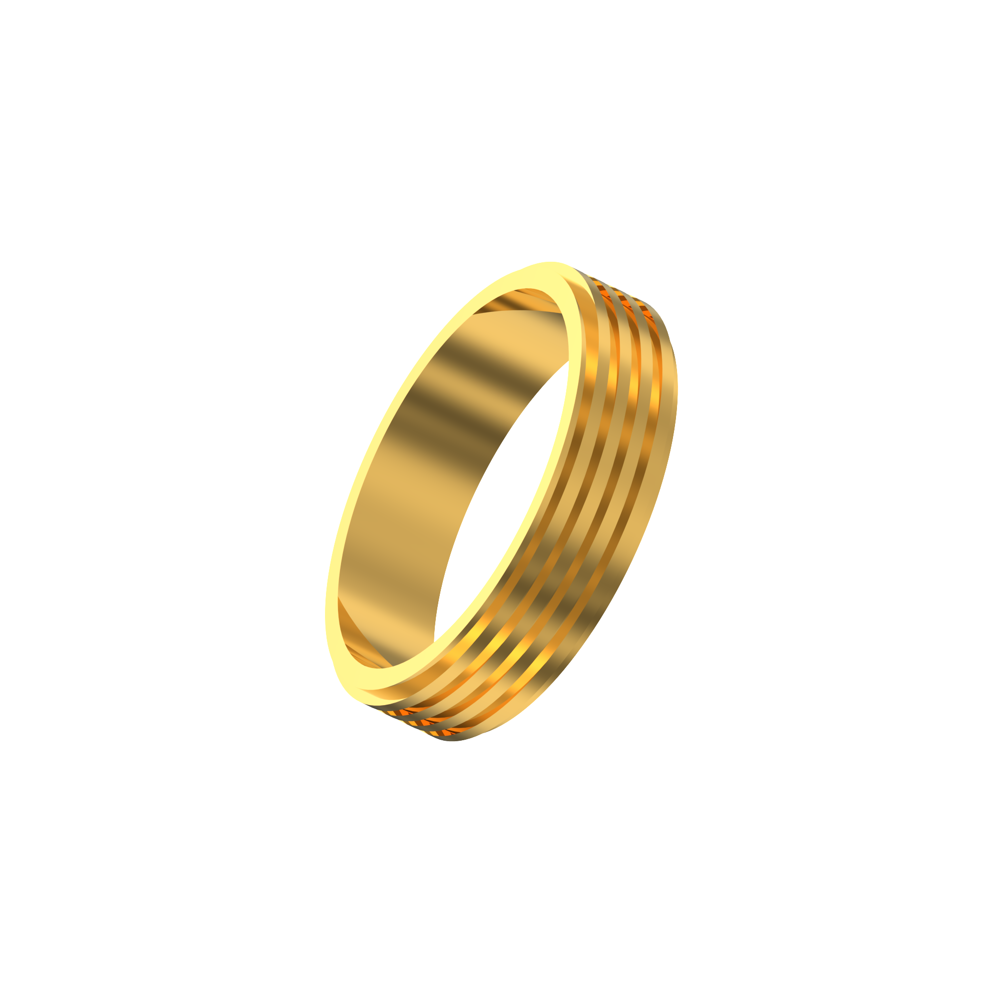 Circular-band-Gold-Ring