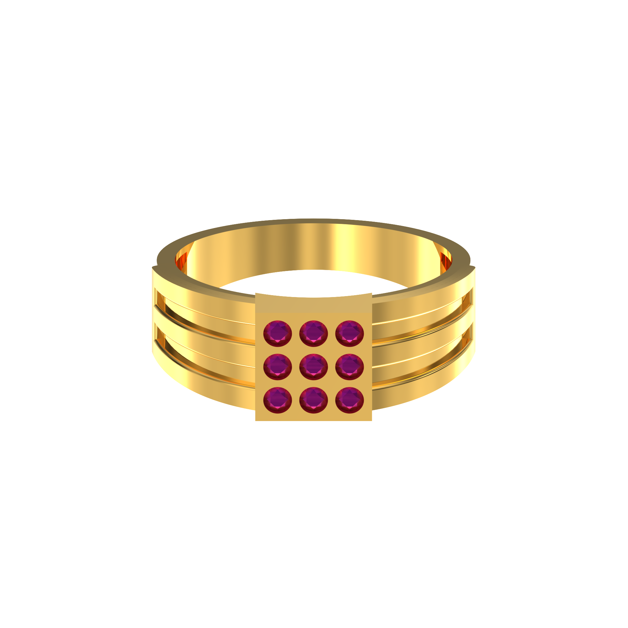 Square-shaped-gold-ring-collections-2023-in-Chennai