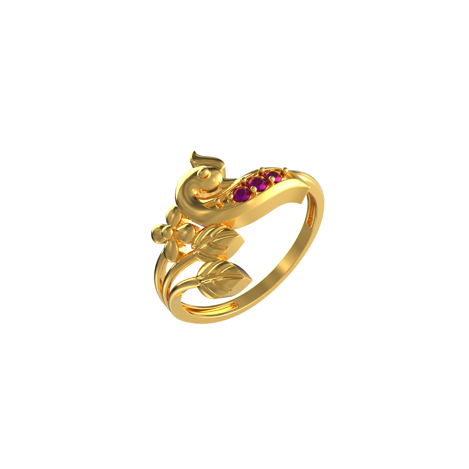 Gold Ring Designs For Females Without Stones - Pre-engagement Ring, HD Png  Download , Transparent Png Image - PNGitem