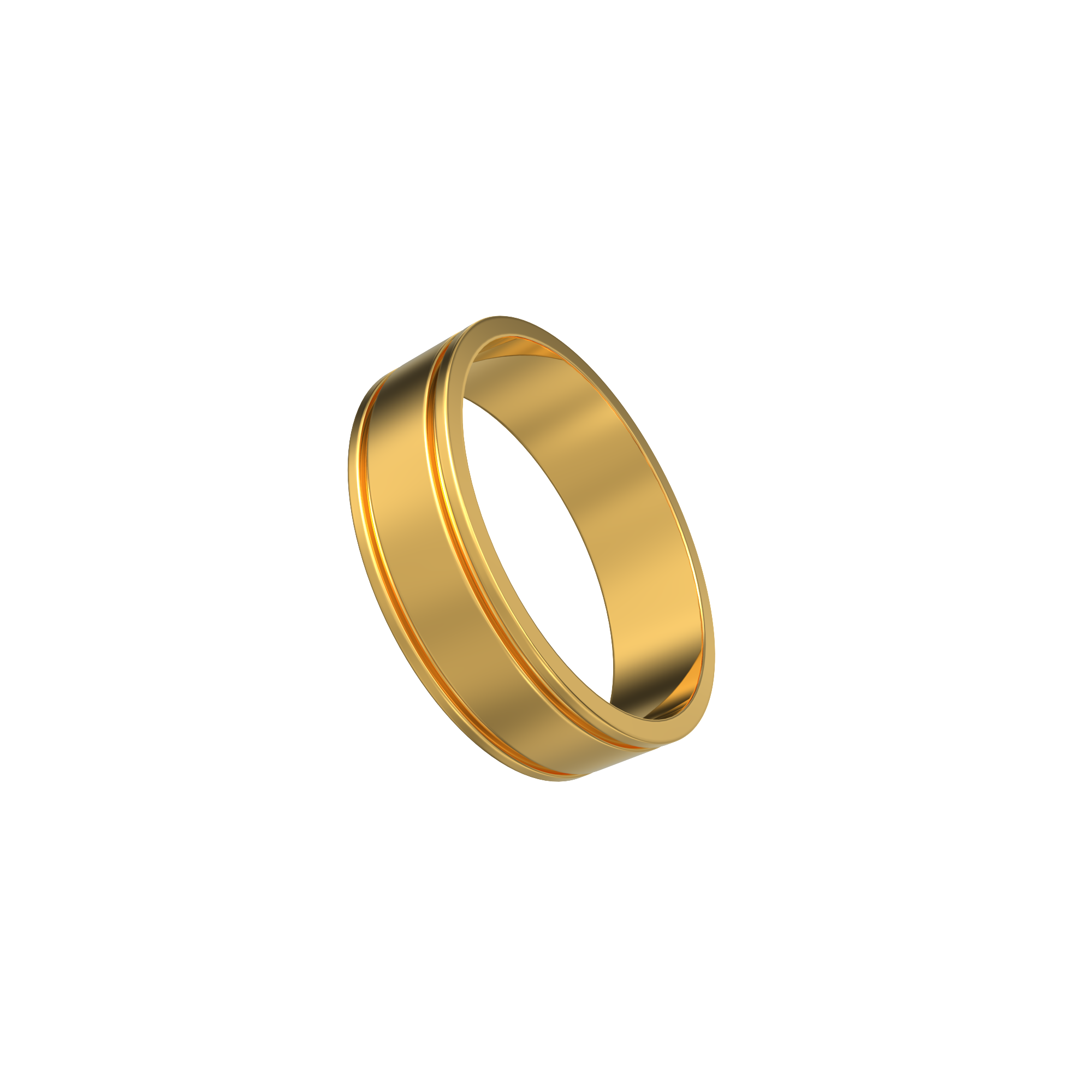 Plain Gold Ring For Her |-gemektower.com.vn