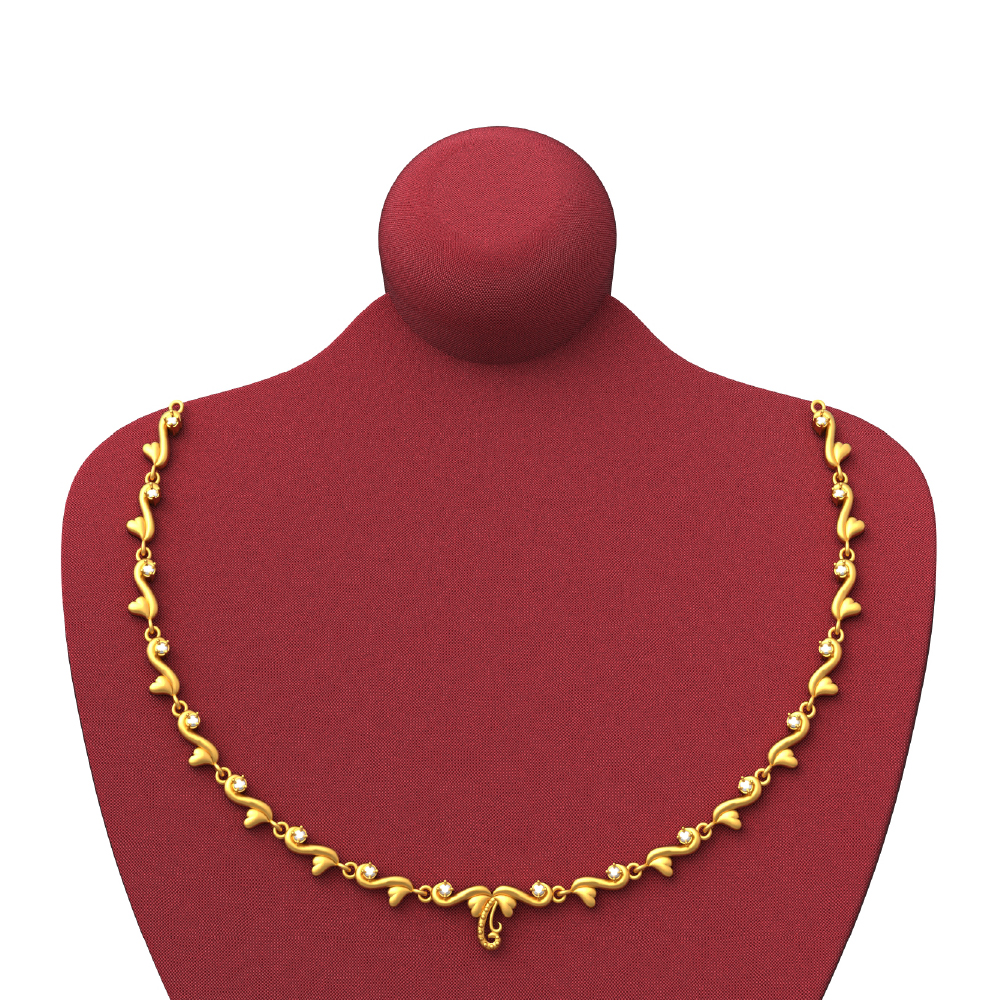 Light Weight Gold Necklace in Tambaram