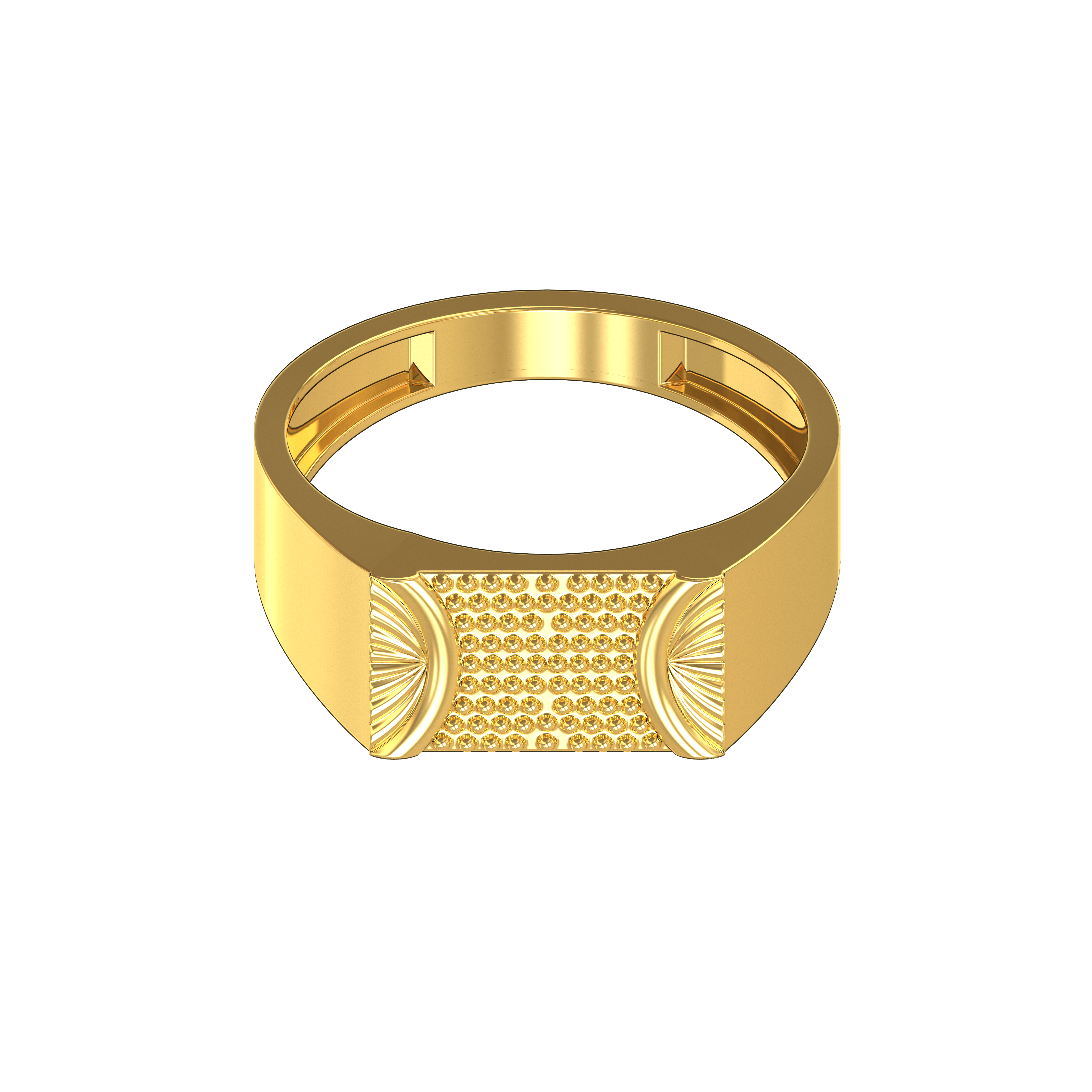 Plain-Strip-Design-Gold-Ring-Collections-2023