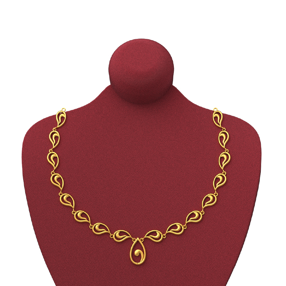 SPE Gold choker necklace