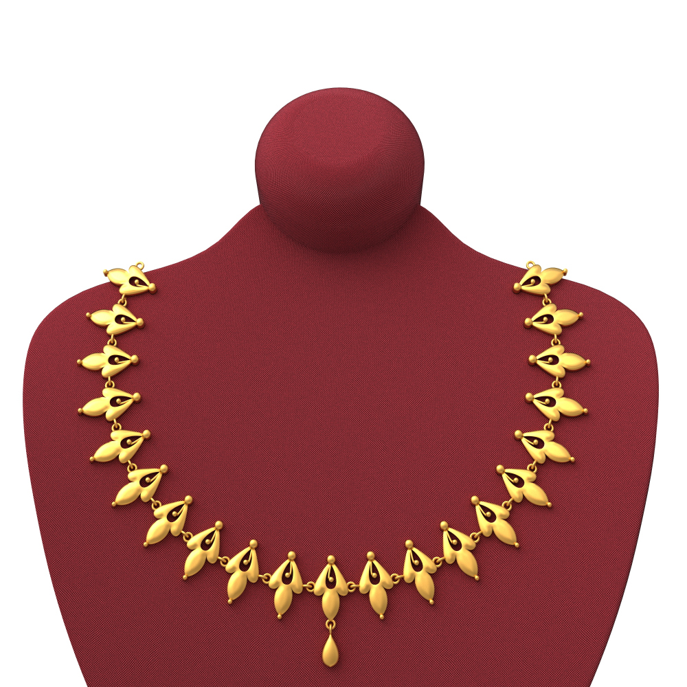 SPE Gold long necklace designs