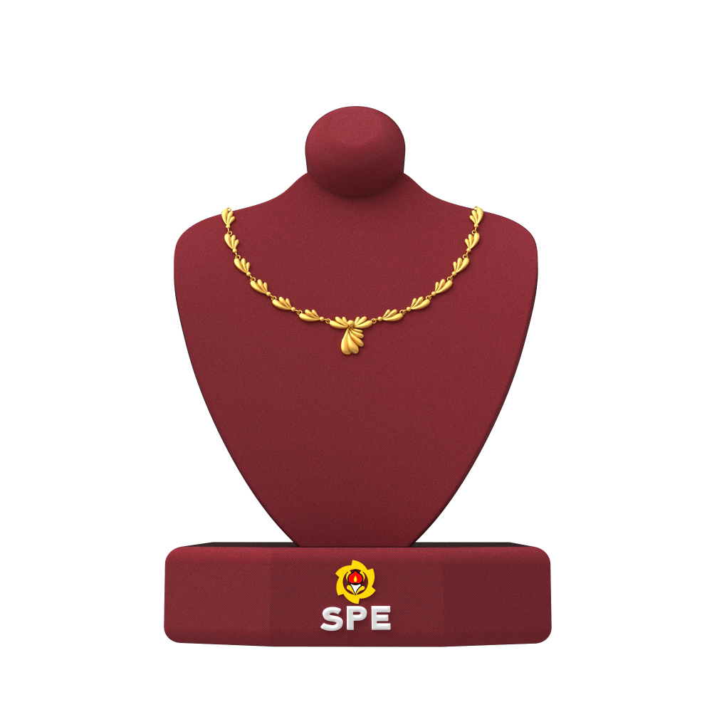 SPE Gold necklace jewellery shop in poonamallee