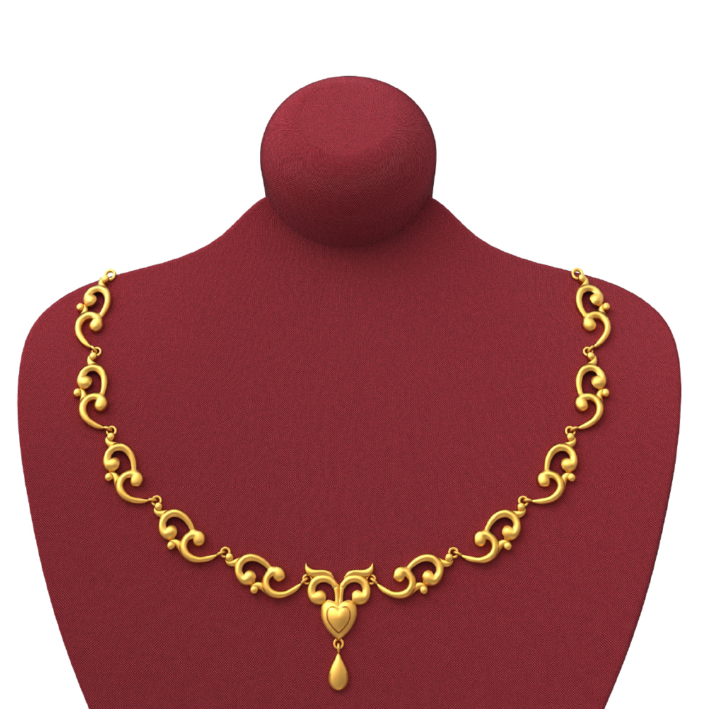 gold necklace antique designs