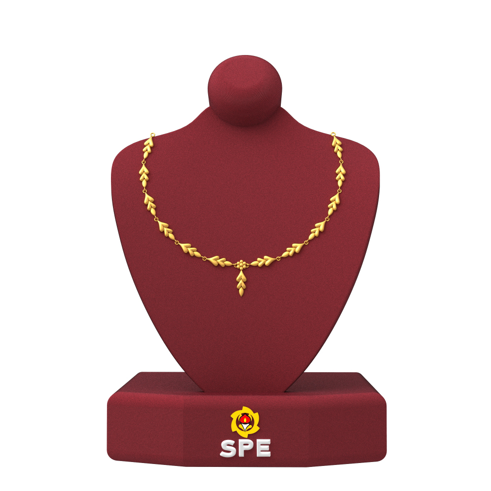 gold necklace design for girl