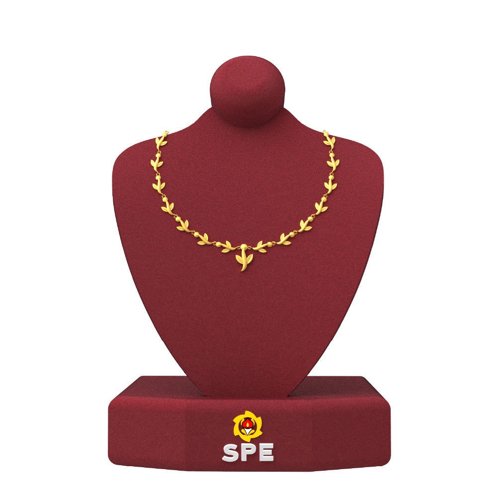 gold necklace designs in 22 grams