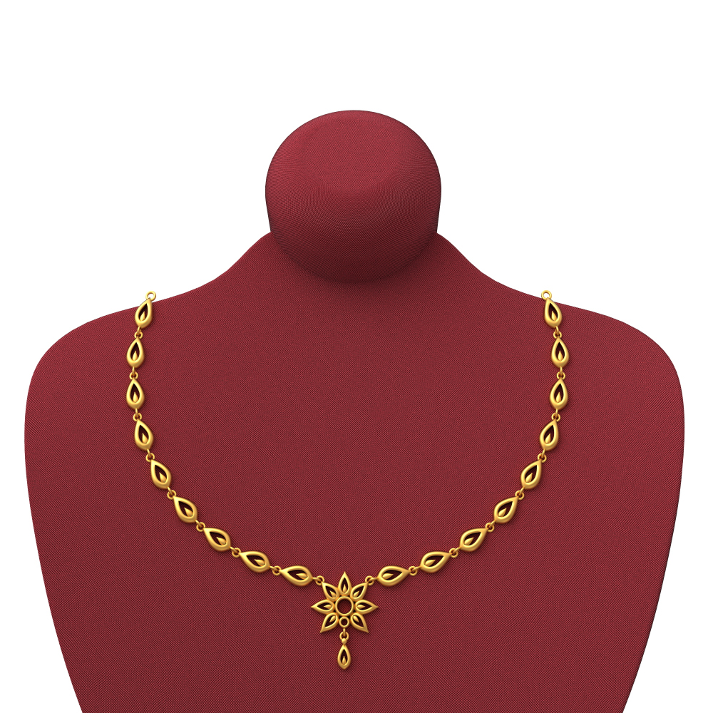 gold necklace for baby girl
