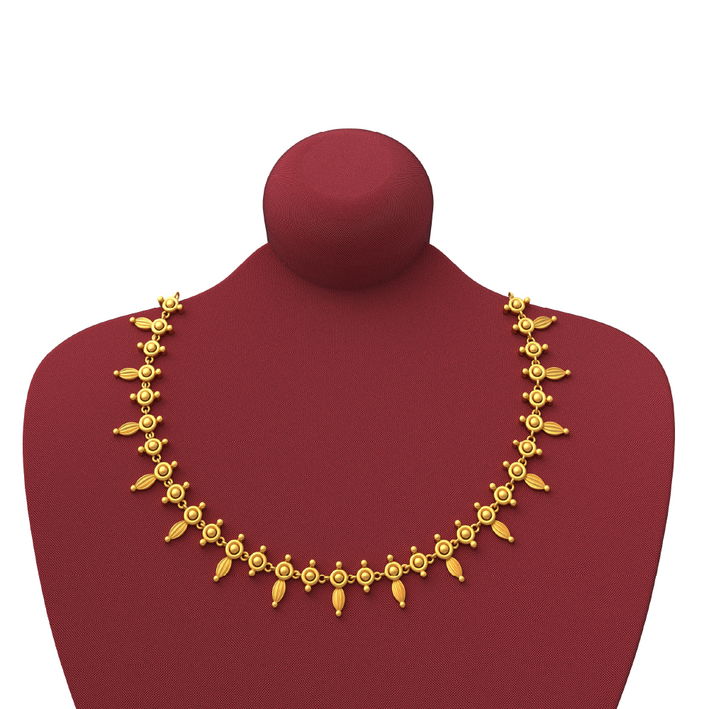 Indo-Western Pearl Necklace