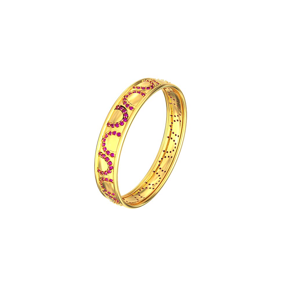 Bangles With Half Circle Design For Women