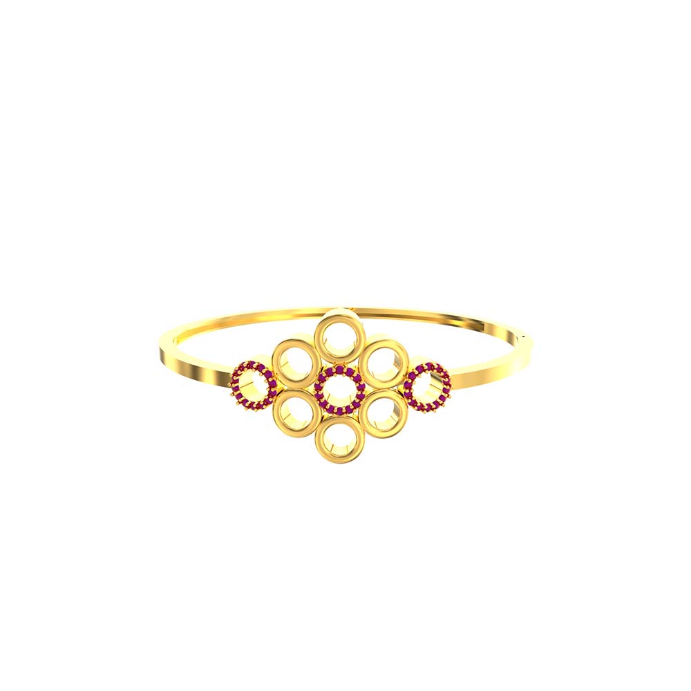 Circle Like Flower Design Bracelet