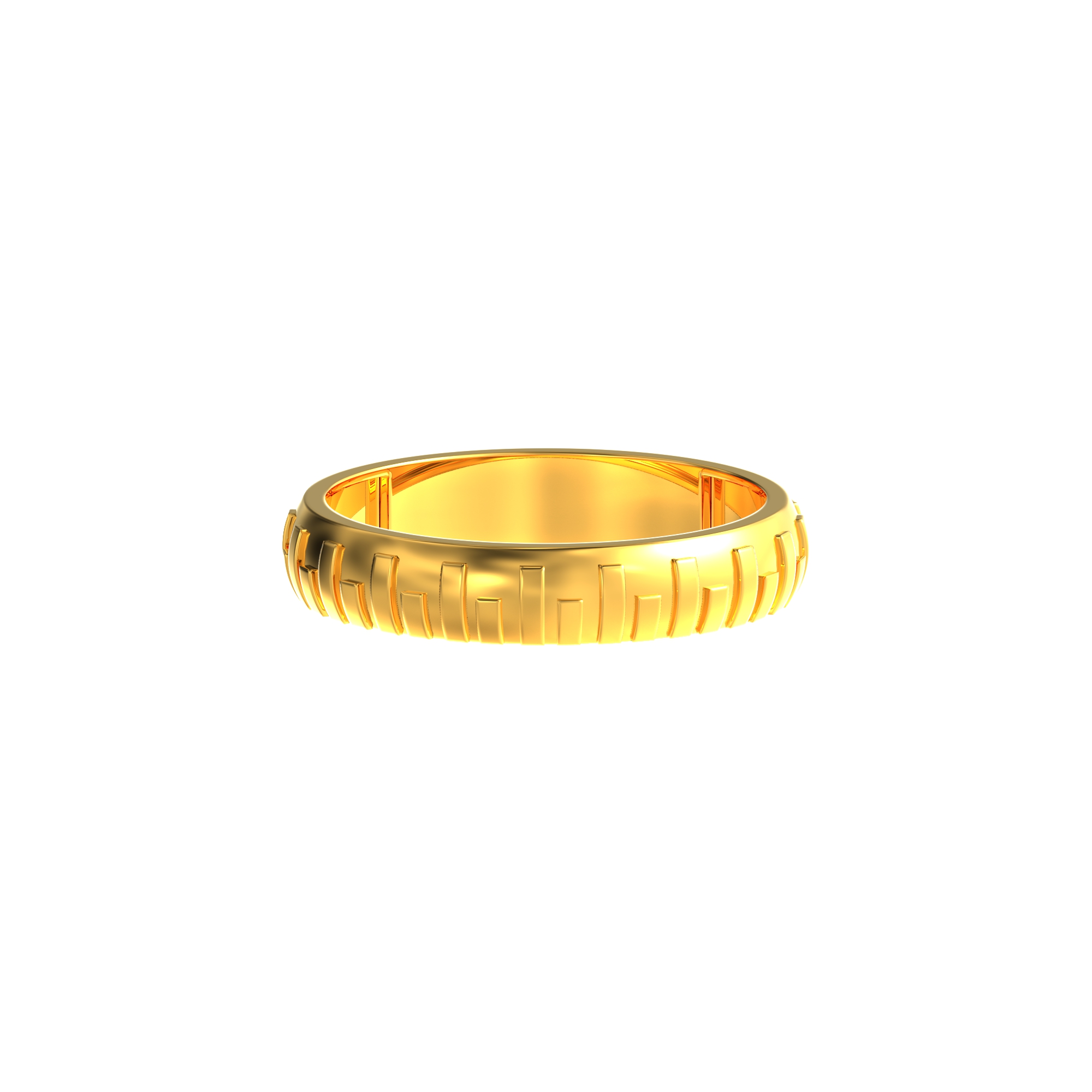 Gents Gold Ring In Strip Model-03-01