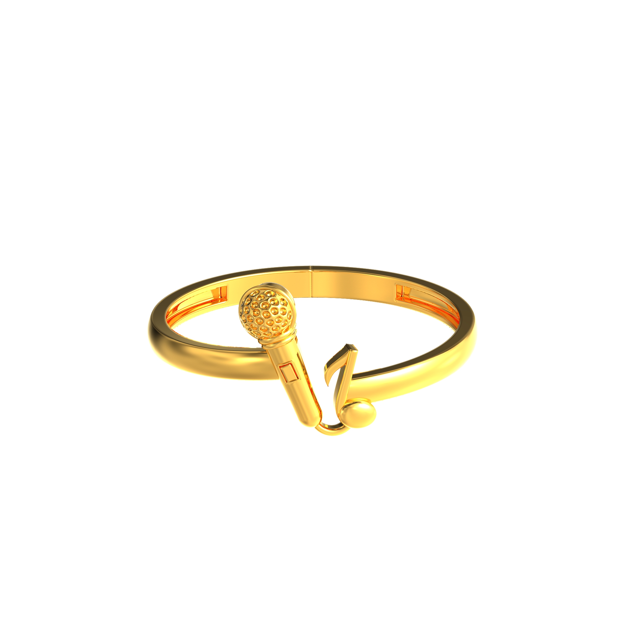 Mic Design Gents Gold Ring