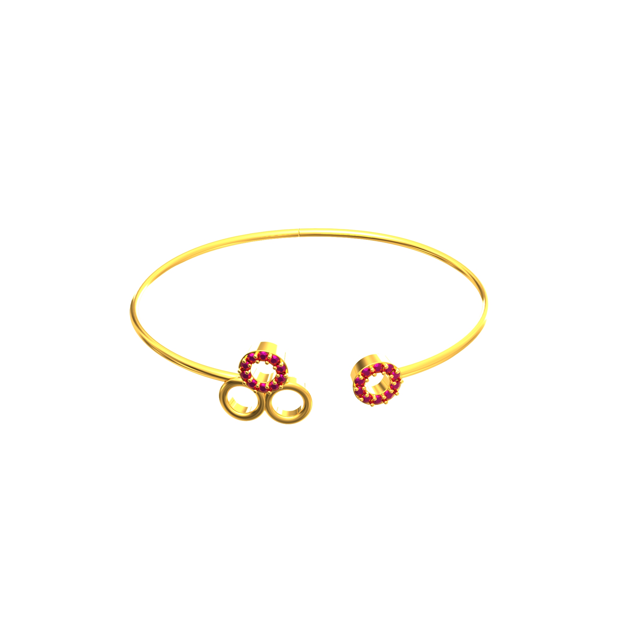 Multiple Circle Design Bracelet For Women