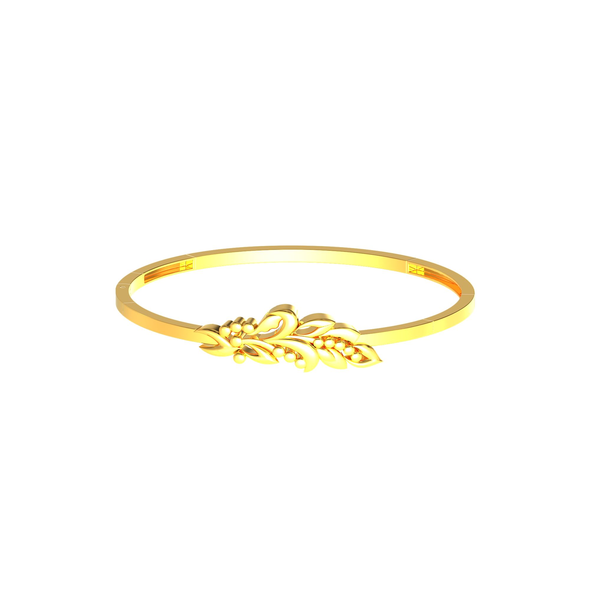Paddy Leaf Gold Bracelet For Women