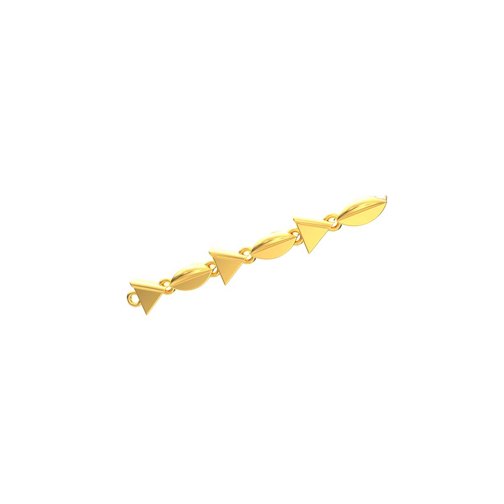 Triangle Design Gold Bracelet For Women