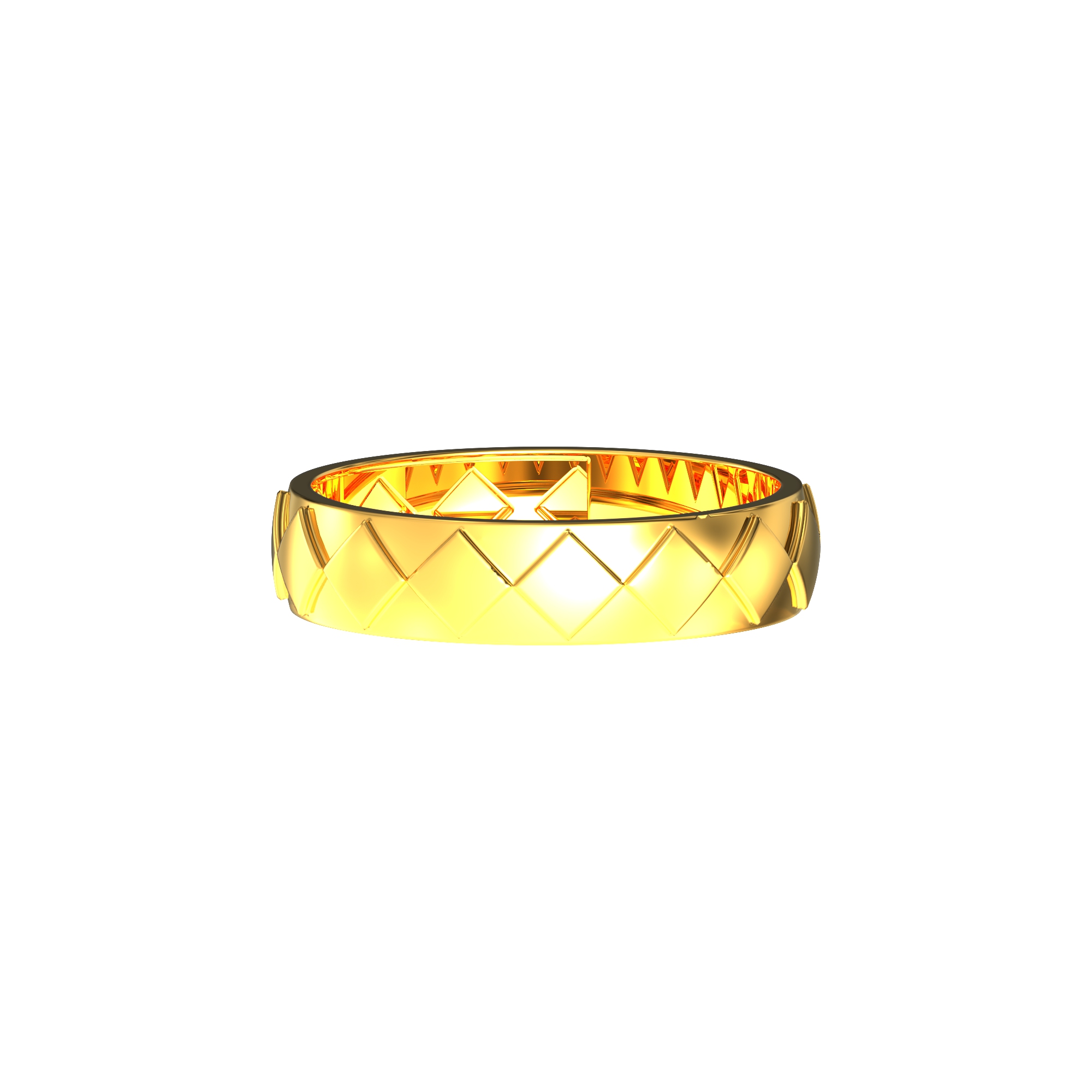 Wave Design Gold Ring