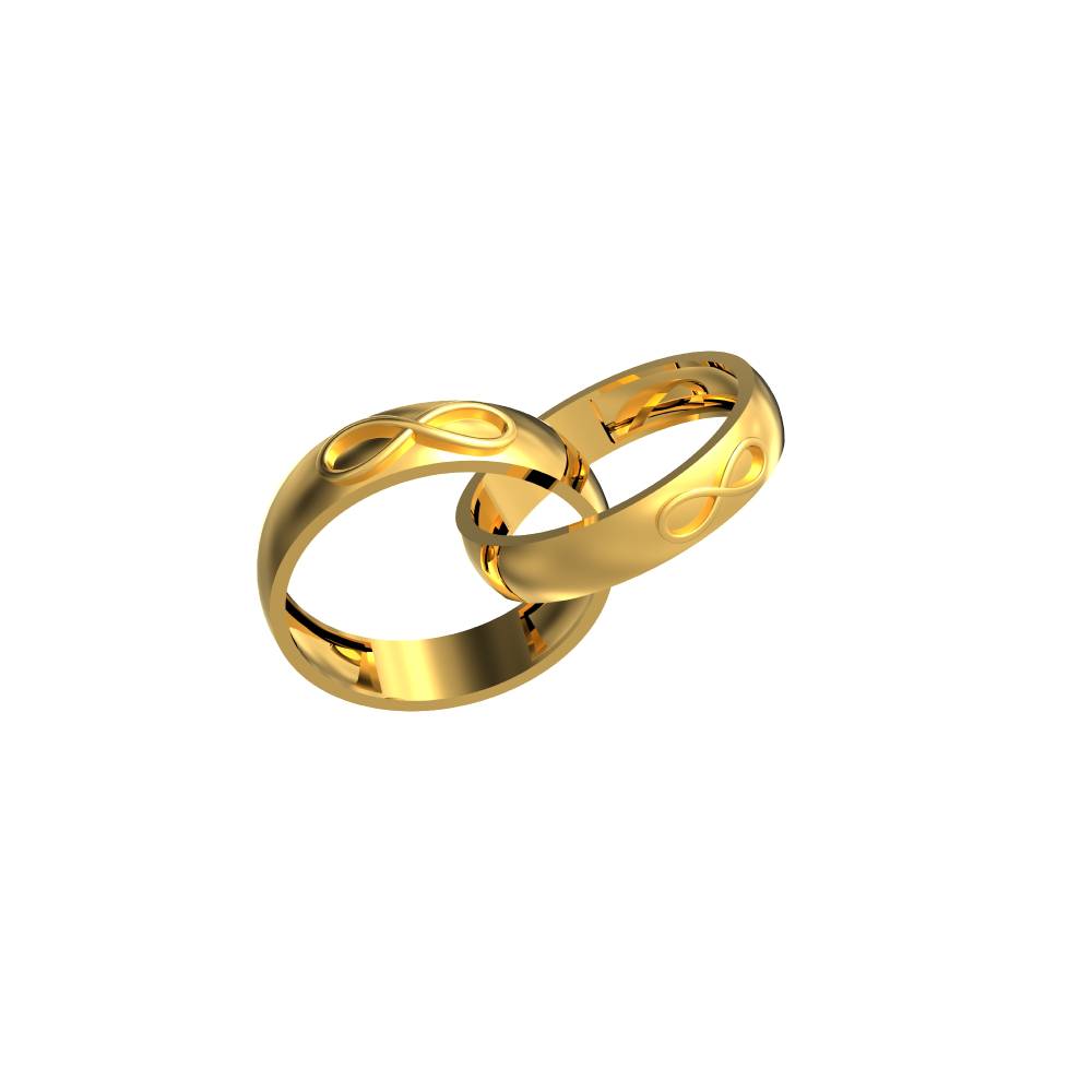 Stoneset Infinity Symbol Ring (14K) – Popular J
