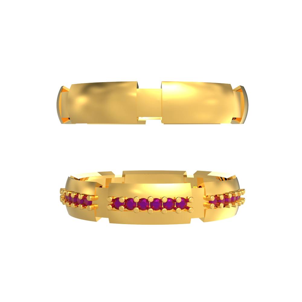 Unique Gold Couple Ring